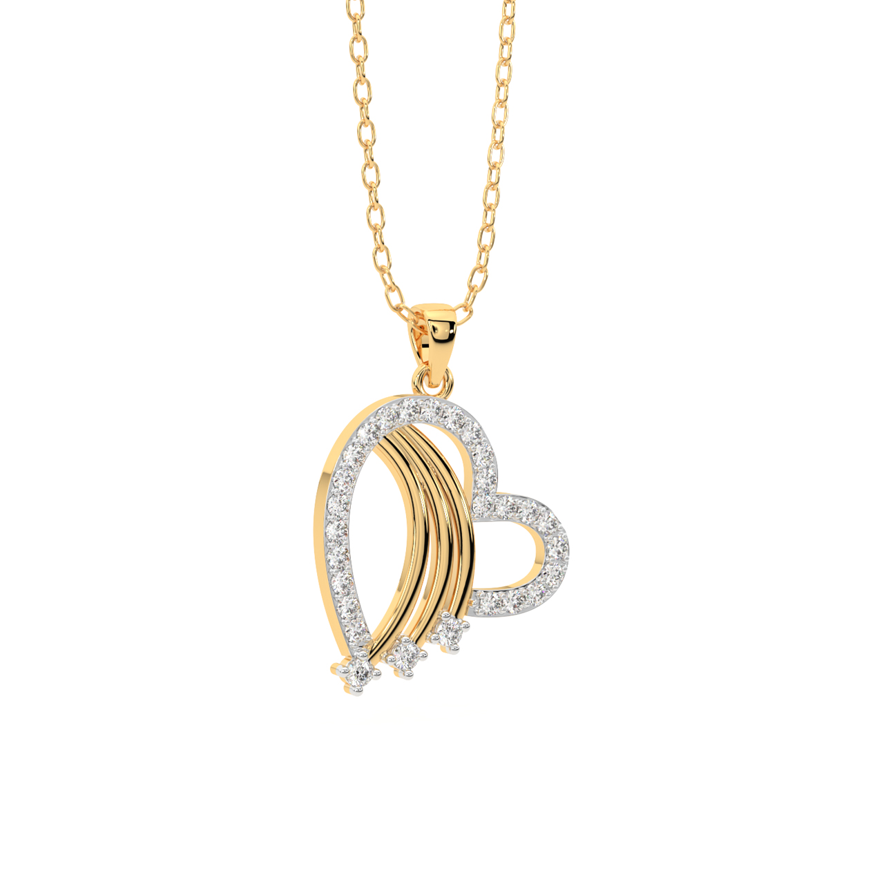 Club Love Diamond Pendant